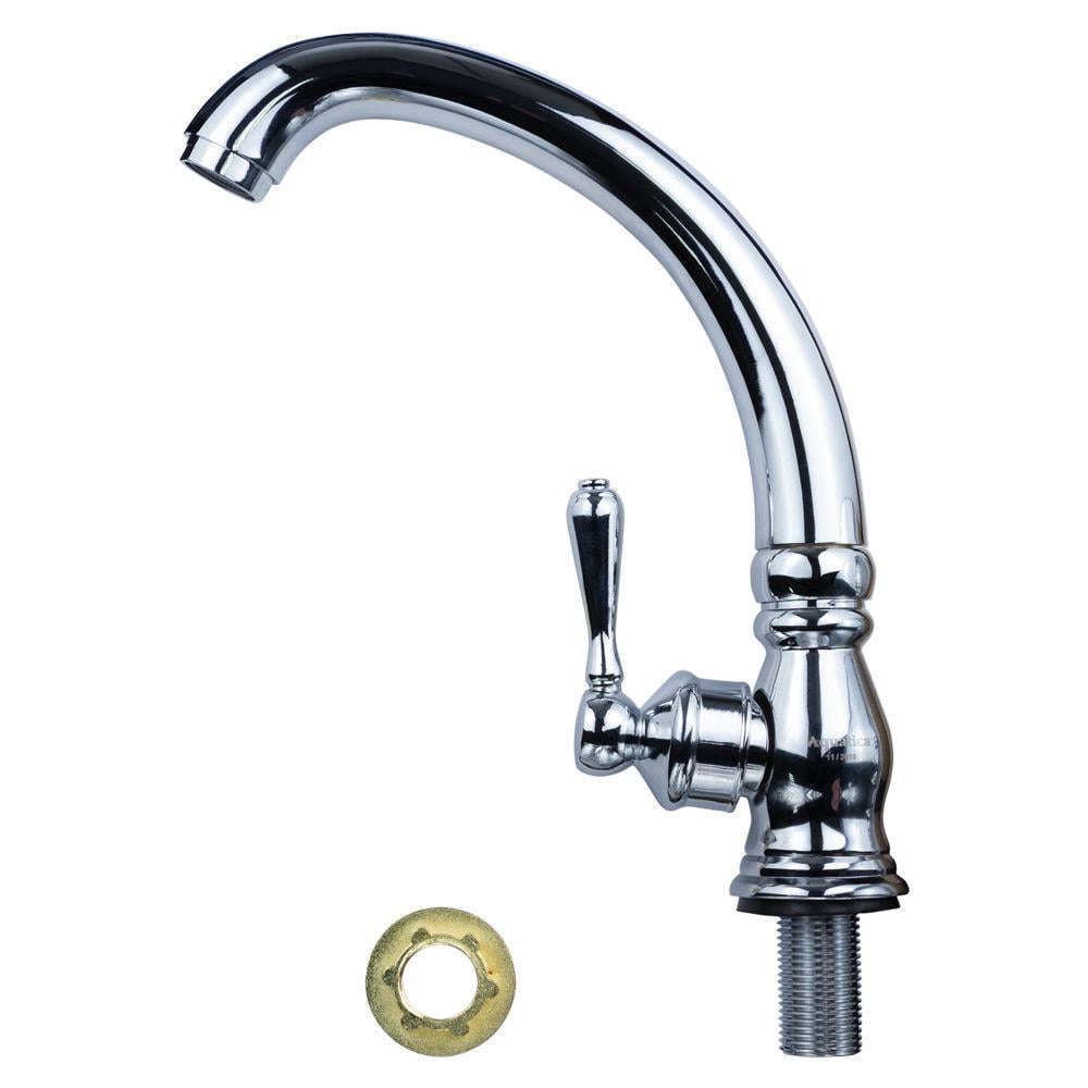 Смесител-монокран Aquatica PL 1/2" на гайке (PL-1G156C) Смесител-монокран Aquatica PL 1/2" на гайке (PL-1G156C)