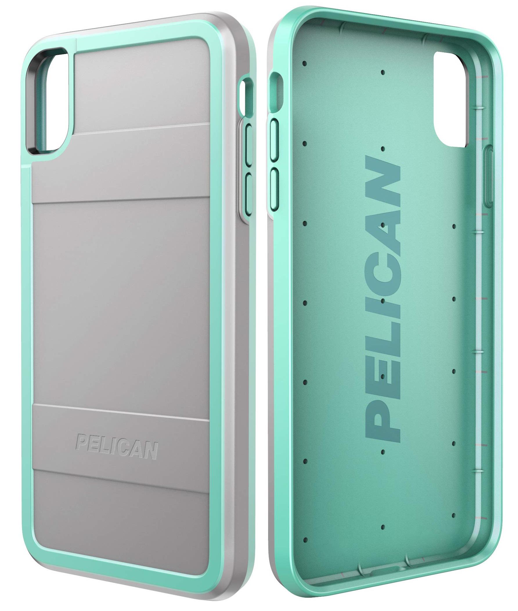 Чехол противоударный милитари Pelican Protector для iPhone XS Max (6.5") Grey