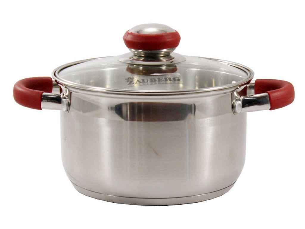 Кастрюля ZAUBERG 1,3 л (ZB-1.3 CR)