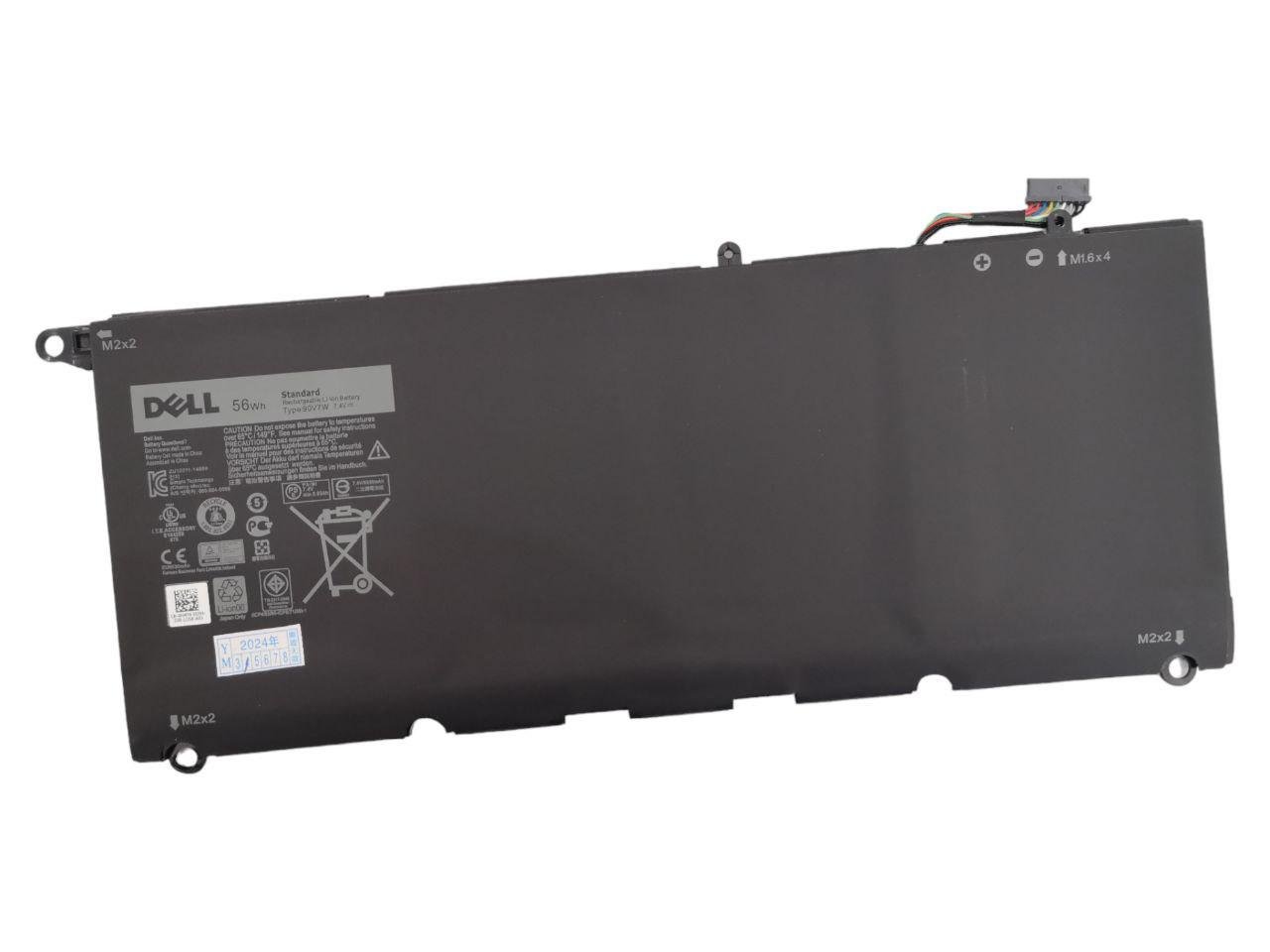 Аккумулятор для Dell XPS 13/9343/9350/90V7W 6930 mAh 56Wh (21549552)
