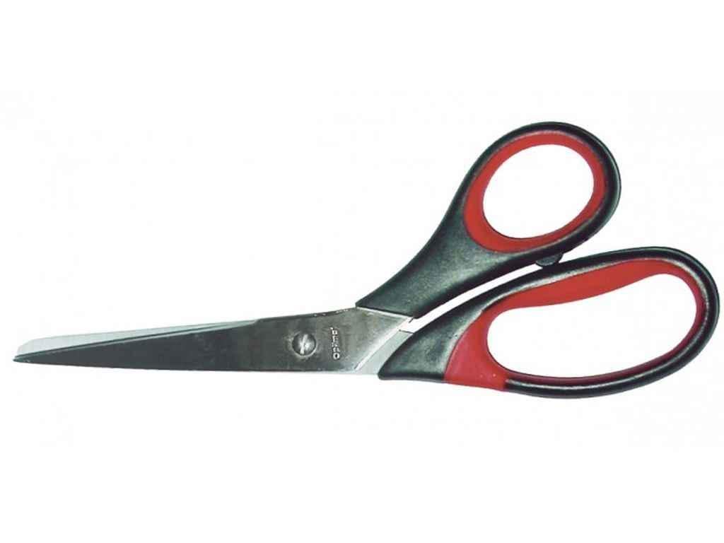Ножницы Optima O44406 20 см пластиковые ручки (1052268)