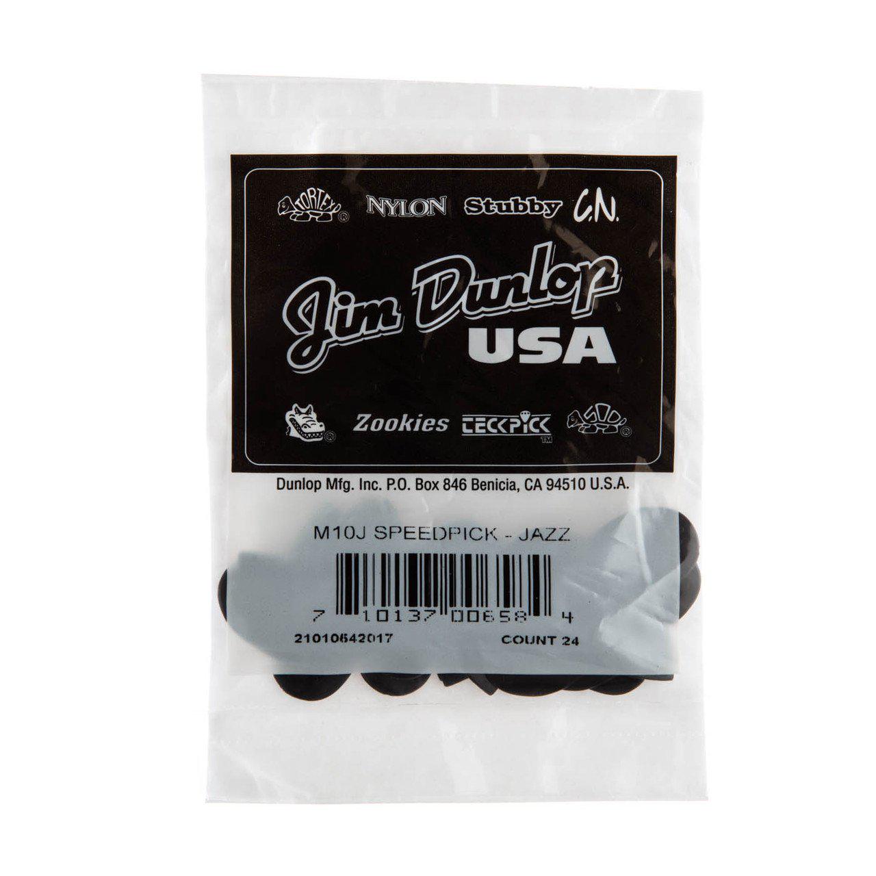 Медиатор Dunlop M10J Speedpick Jazz Medium 10° 24 шт. (125899)