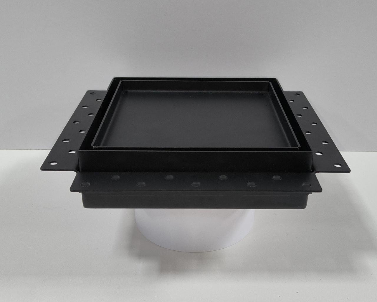 Модуль прихованого монтажу для вентиляторів AirRoxy dRim 100 та 125 мм Чорний (BLACK) - фото 4 Модуль прихованого монтажу для вентиляторів AirRoxy dRim 100 та 125 мм Чорний (BLACK) - фото 4