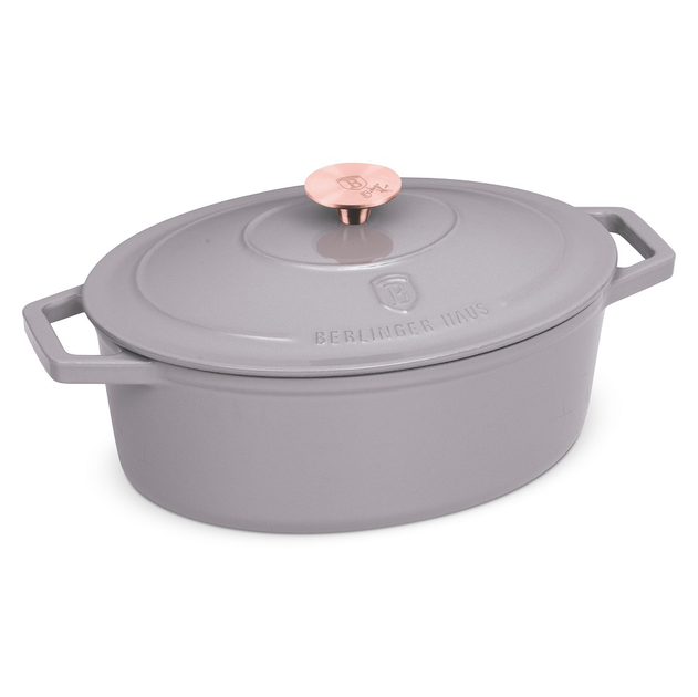 Кастрюля чугунная Berlinger Haus Taupe Collection 4,65 л (BH-6541)