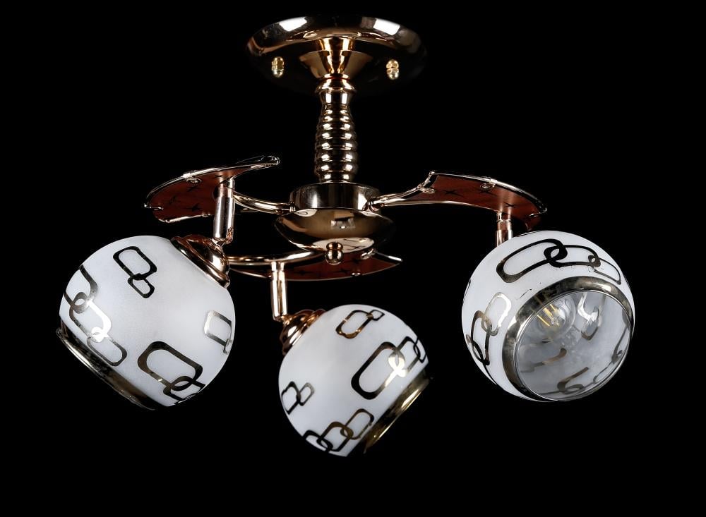 Люстра с плафонами Ray LF80203/3 FGD (IR006030)