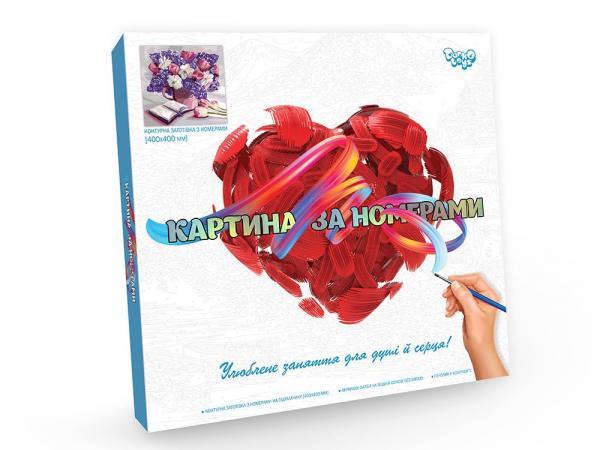 Картина по номерам Danko Toys на холсте 40х40 см Букет сирени (KpN-02-10U) Картина по номерам Danko Toys на холсте 40х40 см Букет сирени (KpN-02-10U)