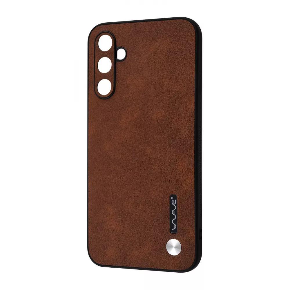 Чехол для телефона WAVE Leather Case Samsung Galaxy A14 Dark brown