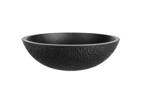 Умивальник Laveo Amber 41 см Granitowa Black (VGR1721T)