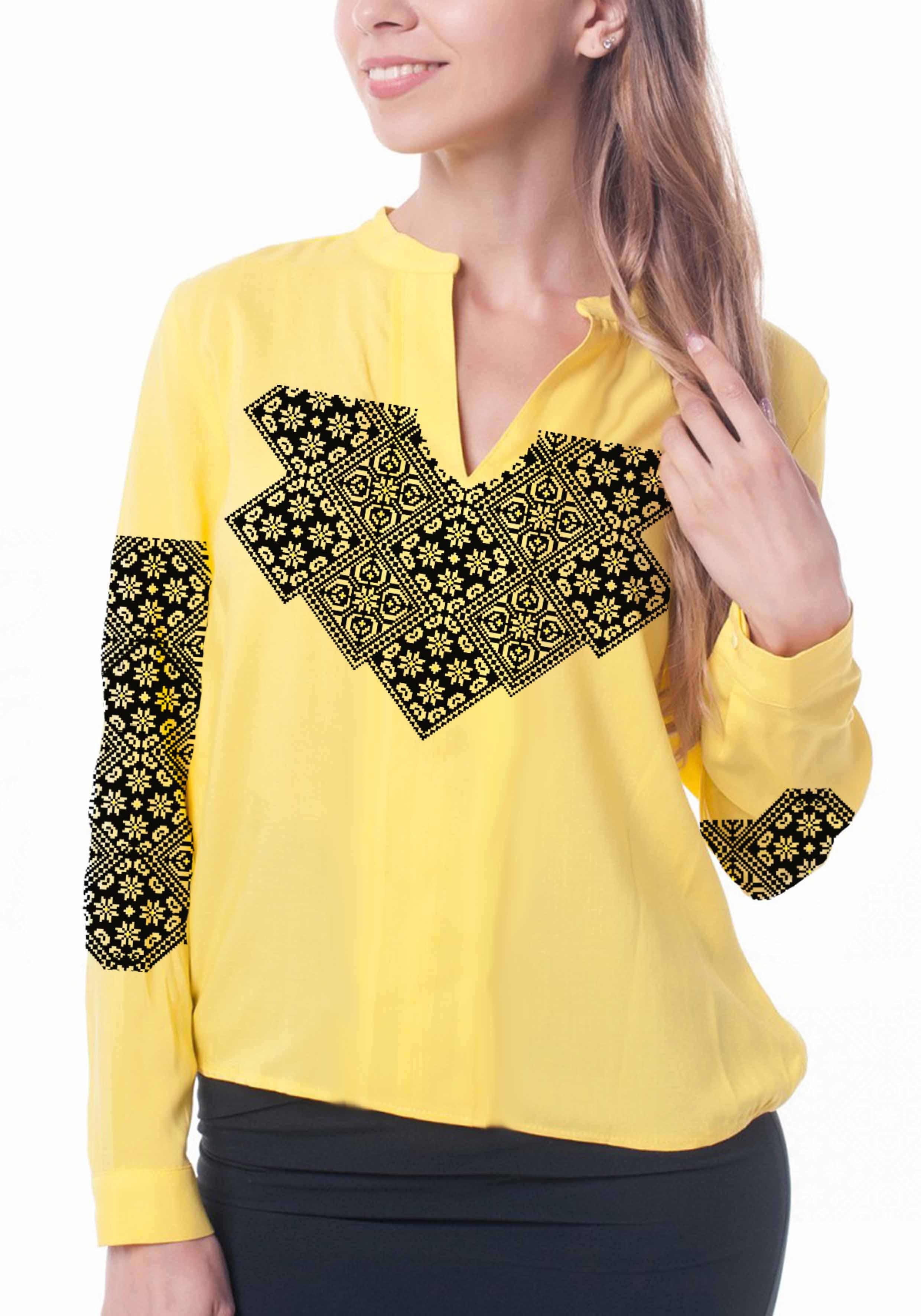 Заготовка для вышивки нитками/бисером габардин (СЖГ-124)