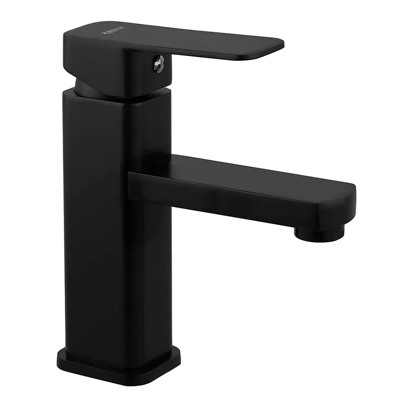 Смеситель для умывальника Zerix LEB1-123 Black (ZX5570)