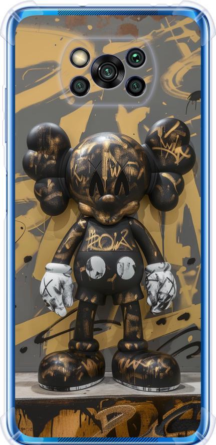 Чехол на Xiaomi Poco X3 Pro Bronze kaws (6097sp-2938-42517) Чехол на Xiaomi Poco X3 Pro Bronze kaws (6097sp-2938-42517)