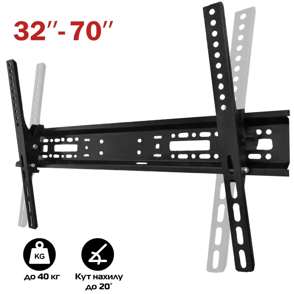 Кріплення для телевізора на стіну HT-003 32-70" (8004) - фото 4 Кріплення для телевізора на стіну HT-003 32-70" (8004) - фото 4