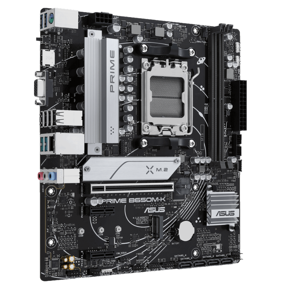 Материнська плата Asus PRIME B650 Socket AM5 DDR5 HDMI/VGA microATX (578190)