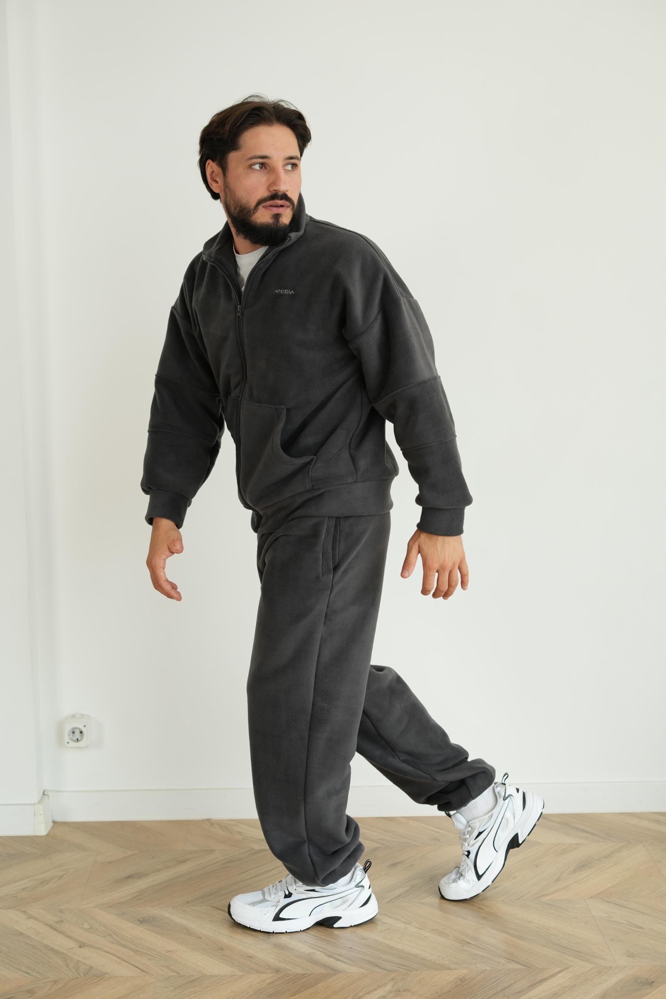 Костюм чоловічий флісовий CASUAL L/XL Графіт (10305LXLm)