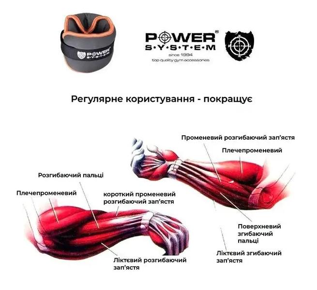 Обтяжувачі-манжети для ніг та рук Power System PS-4045 Ankle Weights 2 шт. 0,5 кг (PS-4045_Grey) - фото 3 Обтяжувачі-манжети для ніг та рук Power System PS-4045 Ankle Weights 2 шт. 0,5 кг (PS-4045_Grey) - фото 3