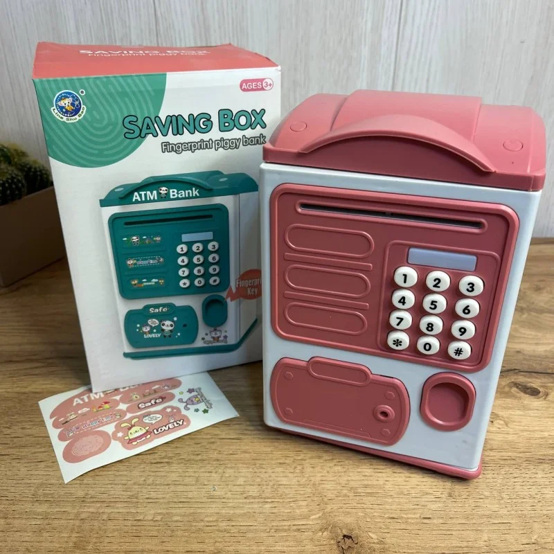 Скарбничка-сейф для дітей Saving Box - фото 2 Скарбничка-сейф для дітей Saving Box - фото 2