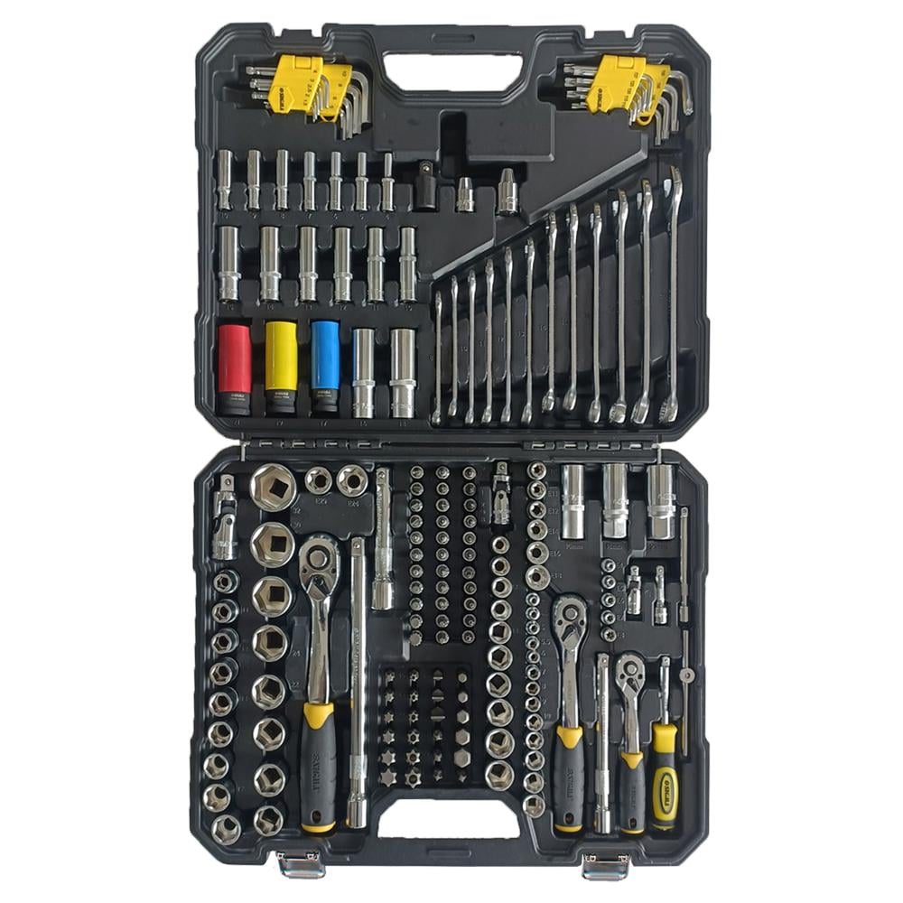 Набір торцевих насадок і біт Sigma 1/4" & 3/8" & 1/2" 176 шт. CrV (6003821) Набір торцевих насадок і біт Sigma 1/4" & 3/8" & 1/2" 176 шт. CrV (6003821)