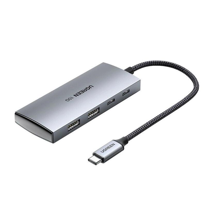 Концентратор USB-C UGREEN CM480 4в1 HUB (30758) • Краща ціна в Києві .