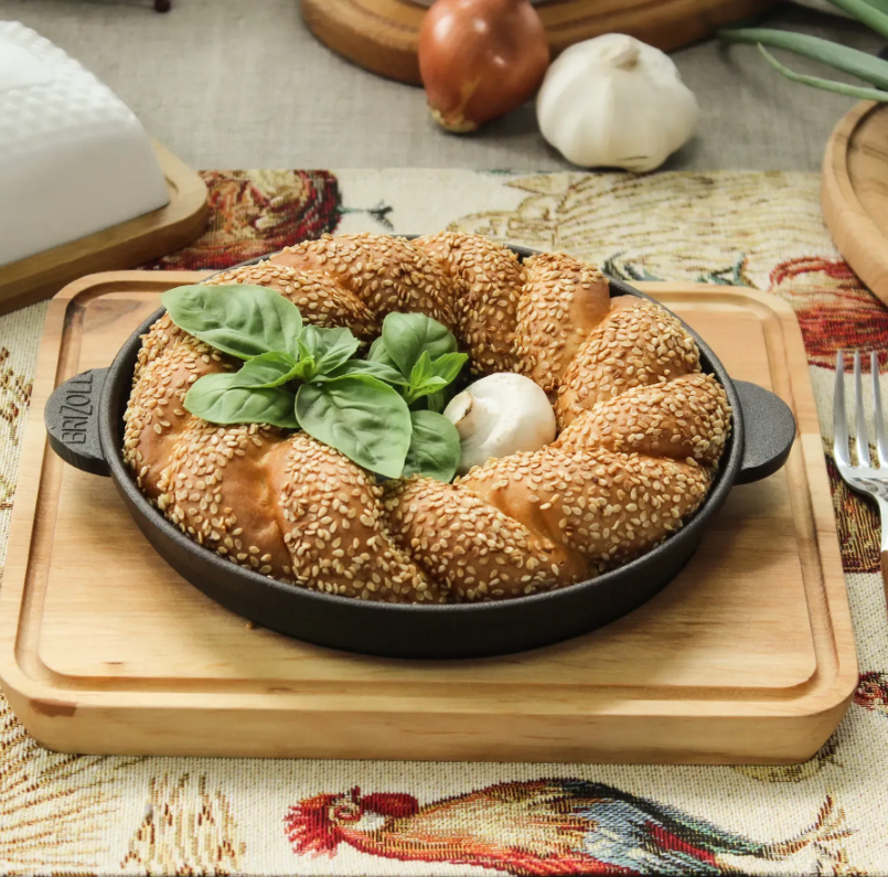 Сковорода чавунна порційна Brizoll HoReCa 160х25 мм (H1625) - фото 4 Сковорода чавунна порційна Brizoll HoReCa 160х25 мм (H1625) - фото 4