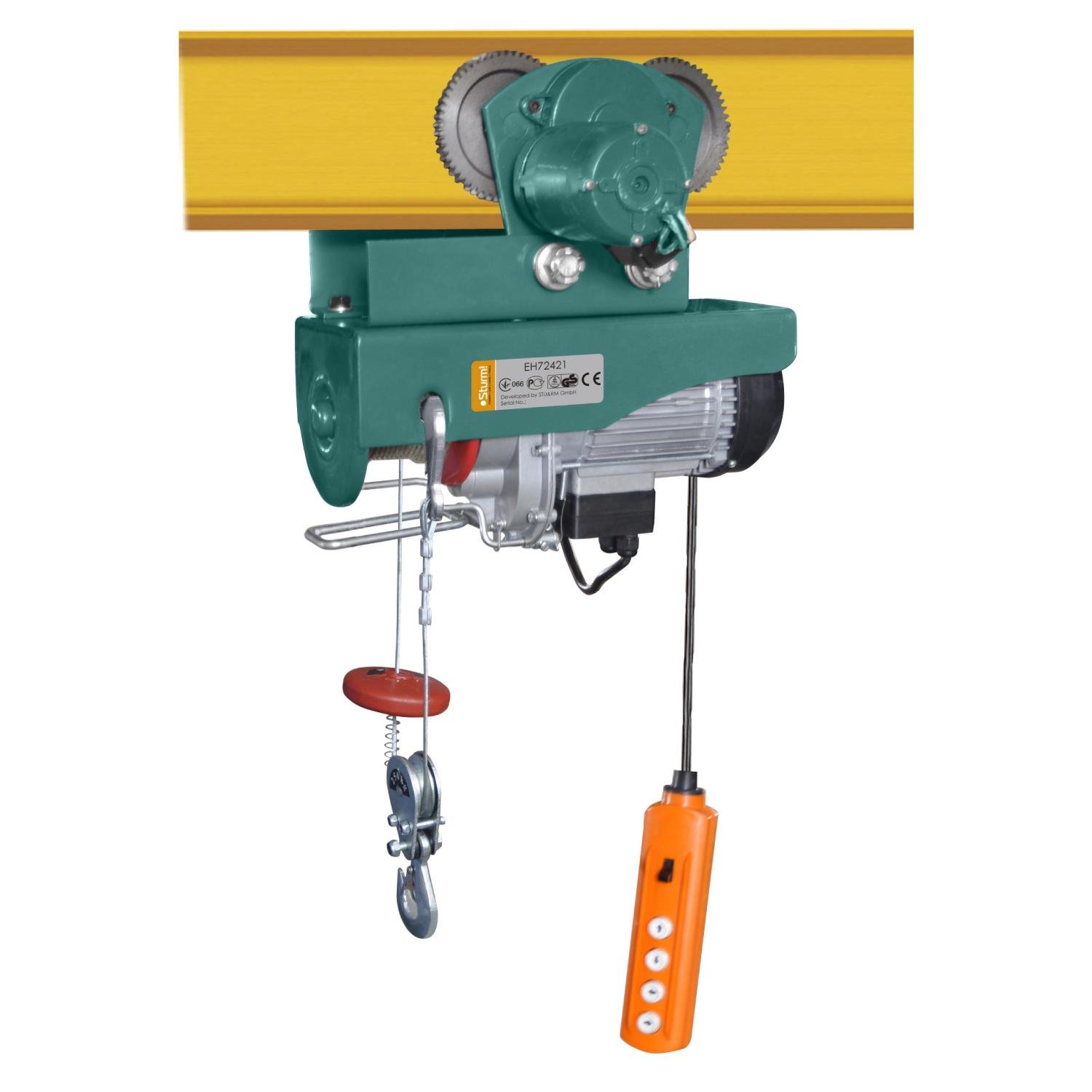Тельфер с кареткой Sturm EH72421 1050 Вт 500 кг (26587260)
