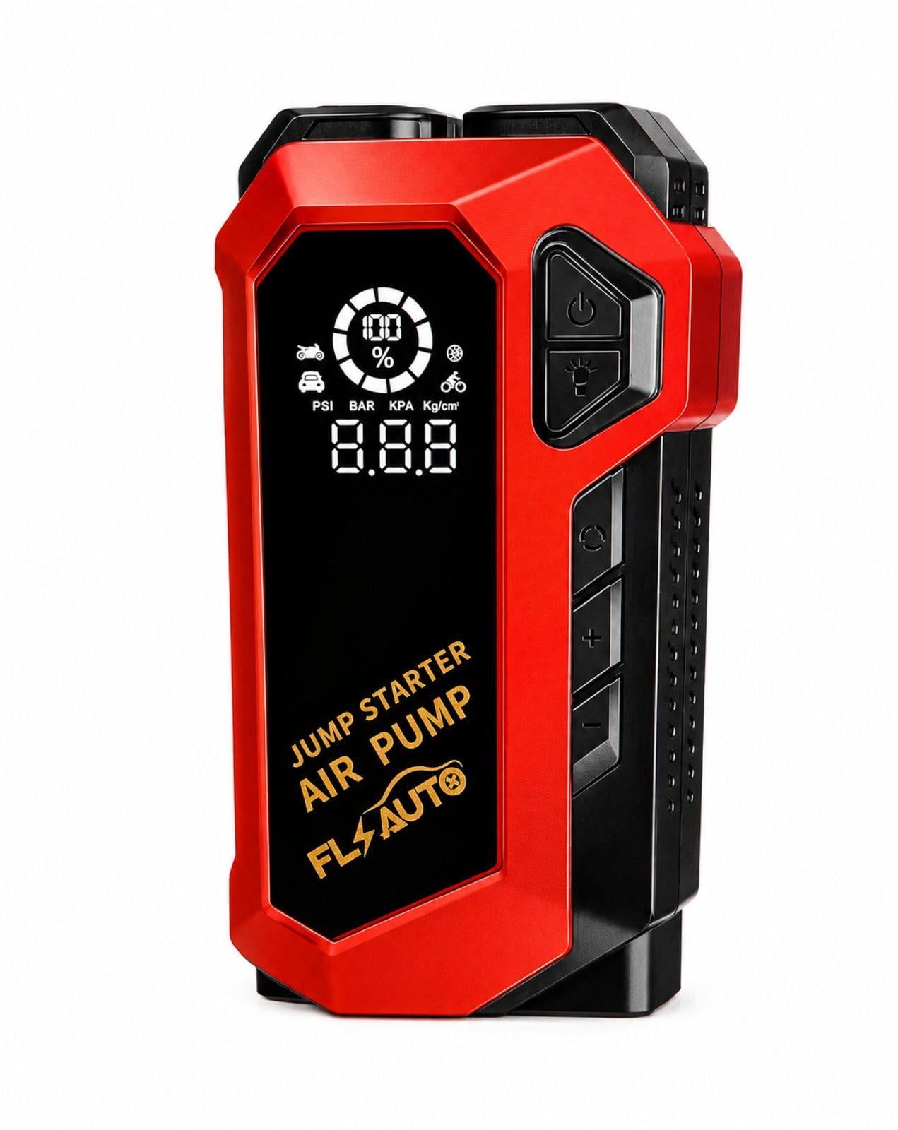 Пусковий пристрій Jump Starter з компресором для автоакумулятора (9556)