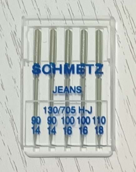 Набір швейних голок Schmetz Jeans для джинсу (3341)