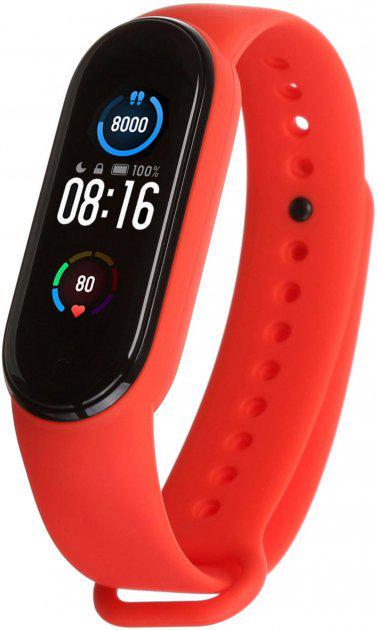Фитнес браслет трекер умные часы для смартфона Arivans M6 Band Classic красный (M6RED)