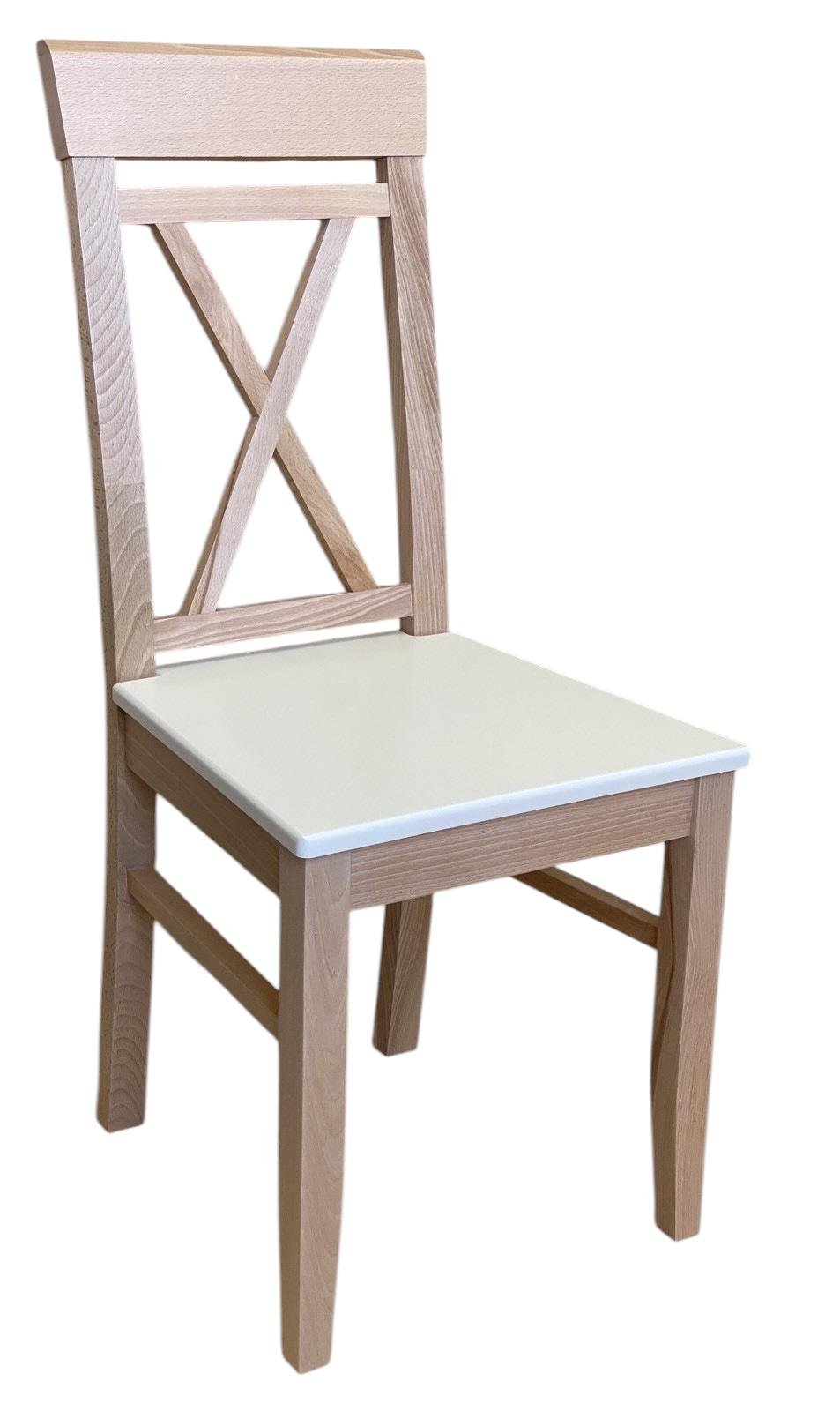 Стул обеденный Скиф ЖУР-18 деревянный Натуральный/Ваниль (25738133)