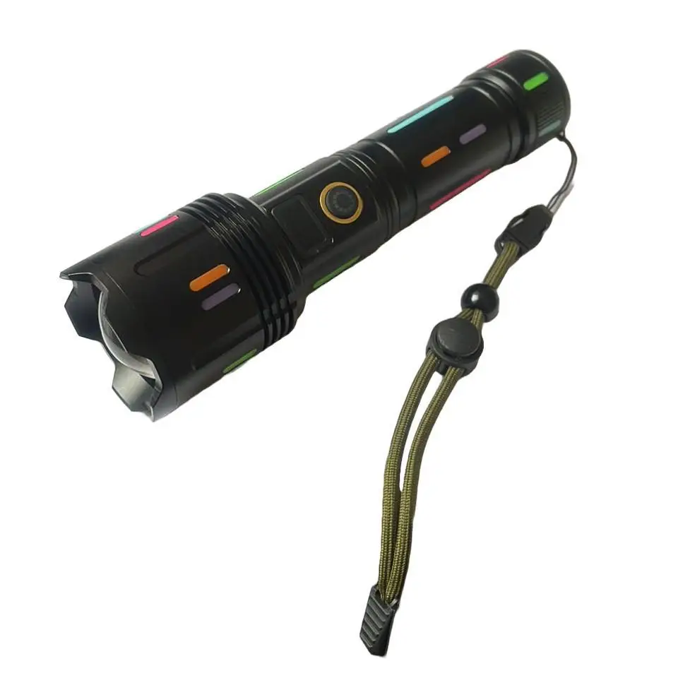 Ліхтар Night Vision G671/G25 PM30-TG з лазерним діодом Power Bank/Zoom/Type-C акумулятор 26650/AAA (ML-04991) - фото 4