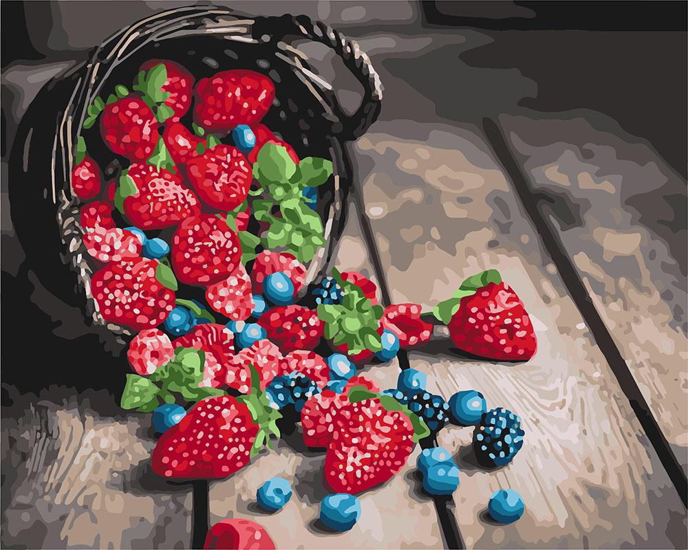 Картина за номерами Ідейка "Дари літа" 40х50 см (KH5578)