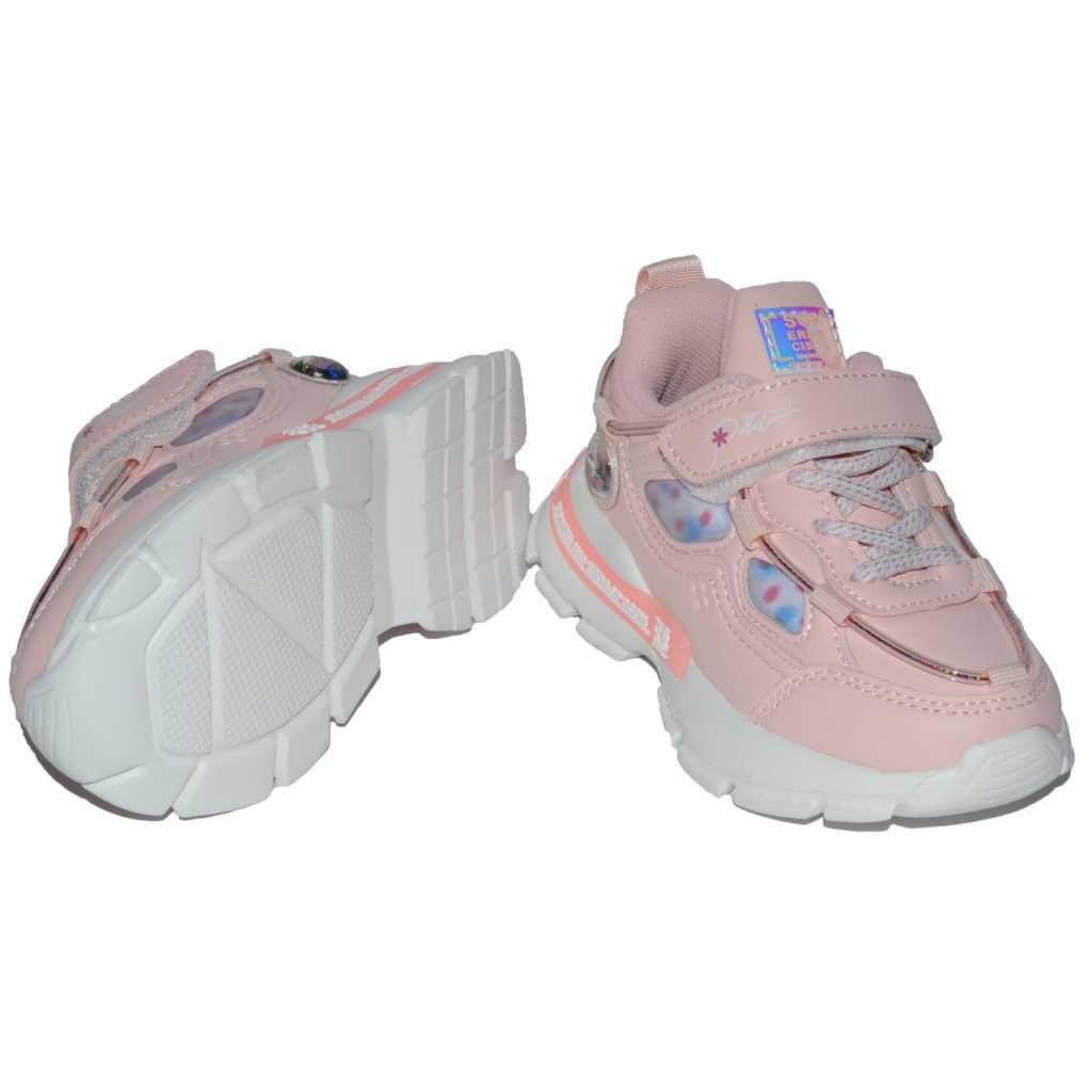 Кроссовки повседневные Bessky В582-4А р. 23 14,9 см Silver/Pink (107-58-43) - фото 4 Кроссовки повседневные Bessky В582-4А р. 23 14,9 см Silver/Pink (107-58-43) - фото 4