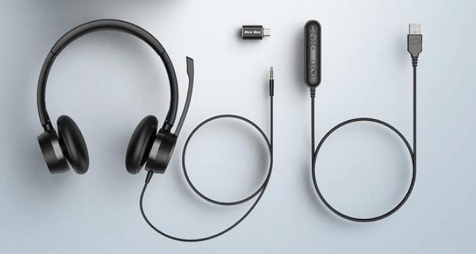 Проводная гарнитура New Bee H362 с кнопками управления (26389432) Проводная гарнитура New Bee H362 с кнопками управления (26389432)