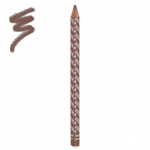 Карандаш для бровей Пудровый ZOLA Powder Brow Pencil Caramel (011297)