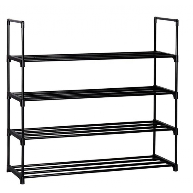 Полка для обуви 4-уровневая Bonro B37 Черный (2670148993)