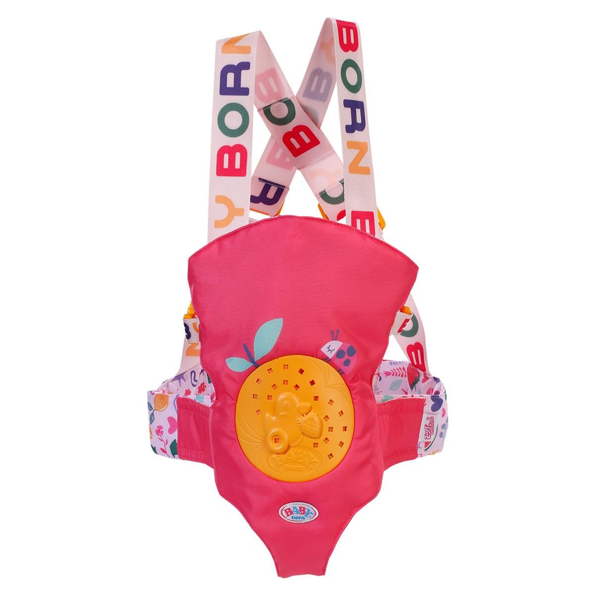 Рюкзак-кенгуру для ляльки Baby Born Pinplay Яскрава прогулянка (35832965)
