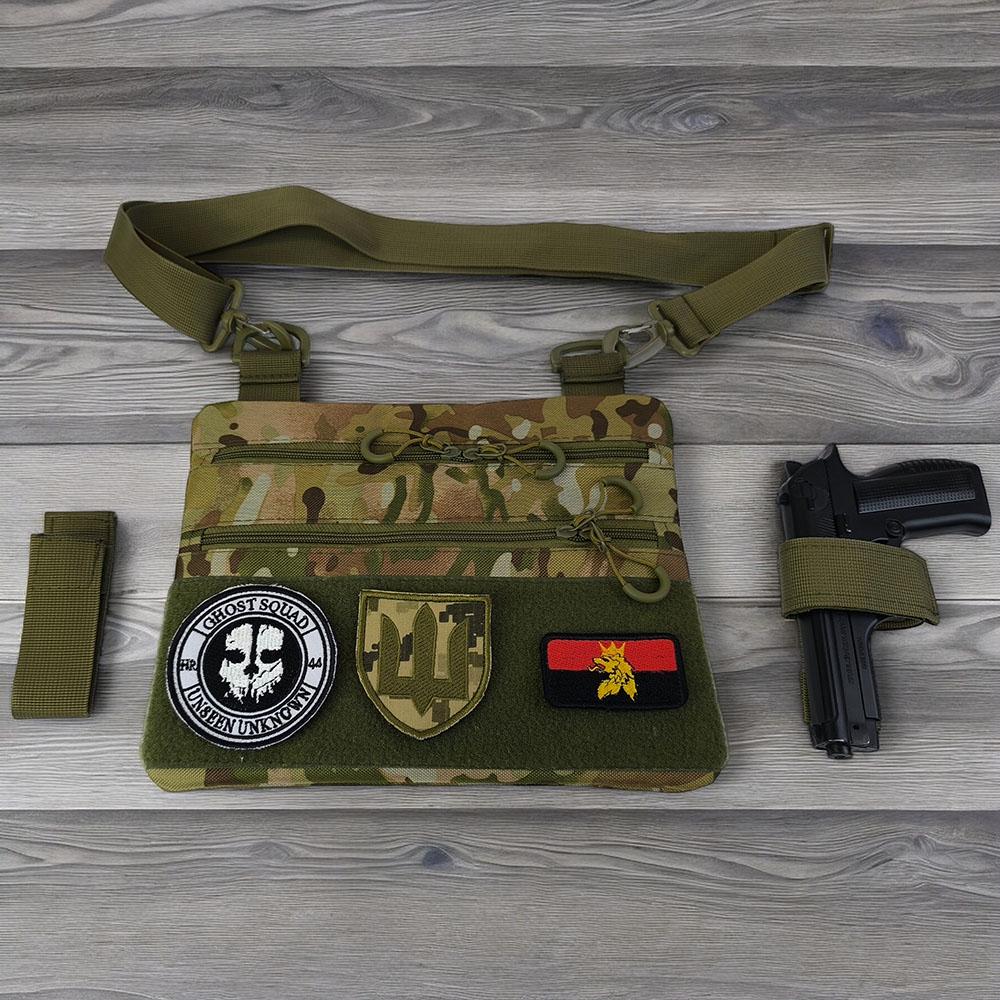 Сумка мужская нагрудная военная (521254) - фото 28 Сумка мужская нагрудная военная (521254) - фото 28