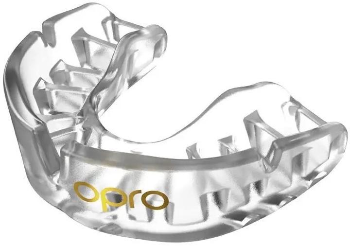 Капа OPRO Gold доросла вік 11+ Прозорий (Gold Clear)