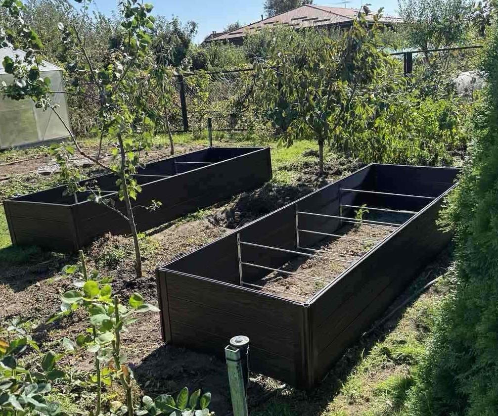 Грядка тепла ДПК Кедр 3Д 1000х2000х450 мм (2561263925) - фото 7