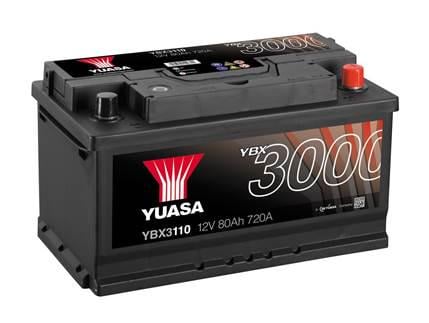 Аккумулятор Yuasa YBX3110 12 V 80 Ah 760 A