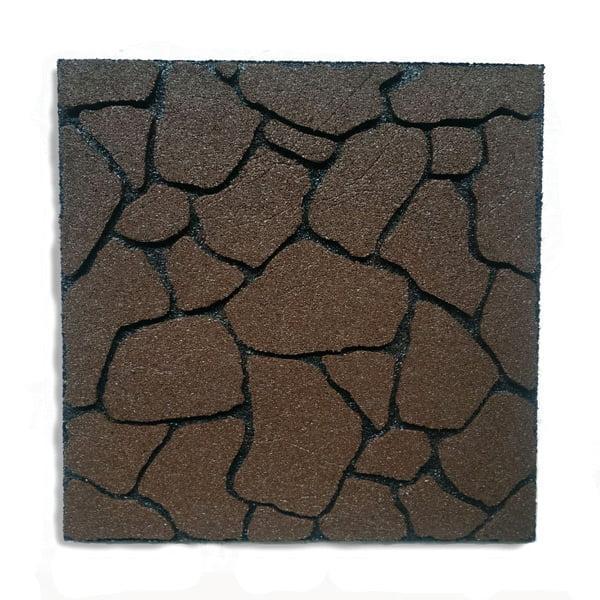 Камінь гнучкий Дикий 500х500х30 мм Коричневий (2562227303) - фото 1 Камінь гнучкий Дикий 500х500х30 мм Коричневий (2562227303) - фото 1