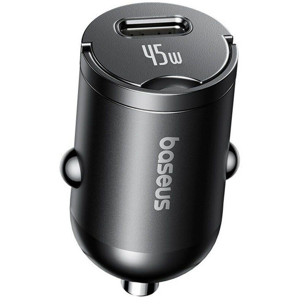 Зарядний пристрій автомобільний BASEUS PrimeTrip VP2 Car Charger 45W з Cable Type-C to Type-C C0206800 60W 1 м Black