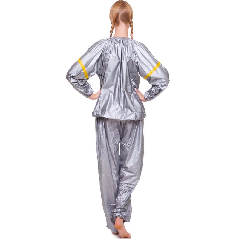 Костюм-сауна Zelart SIBOTE Sauna Suit ST-2122 2XL Сірий (DR004626) - фото 2