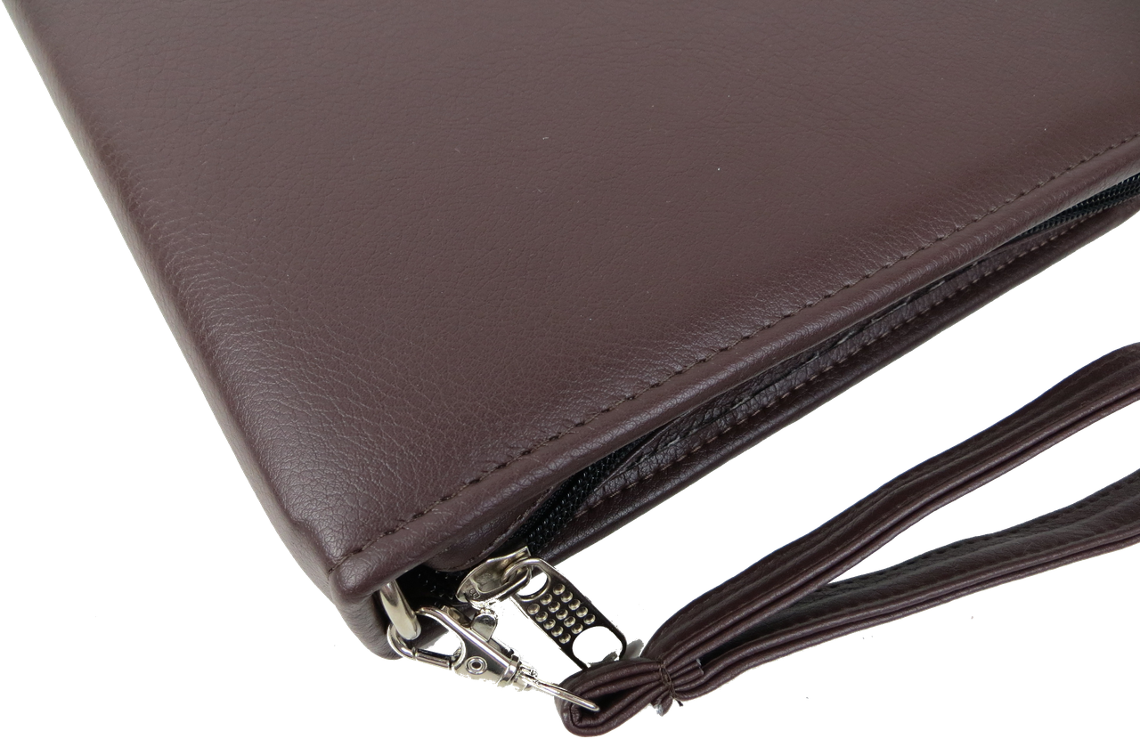 Папка ділова для документів Exclusive з екошкіри Коричневий - фото 4 Папка ділова для документів Exclusive з екошкіри Коричневий - фото 4