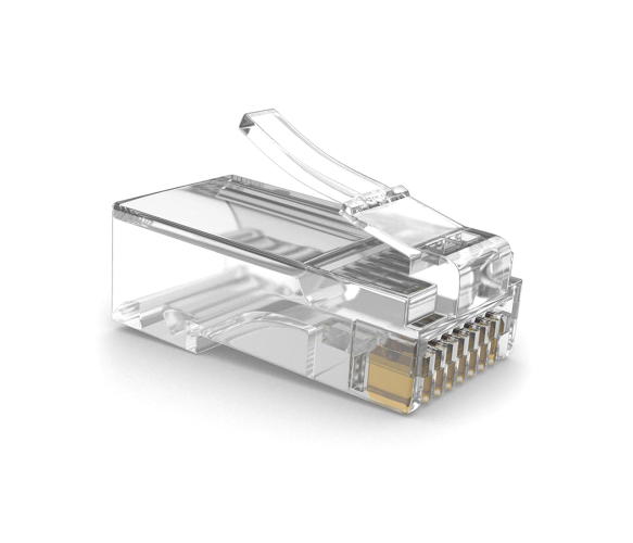 Коннектор Ritar Premium PLUS RJ-45 8P8C UTP Cat-5 100 шт. (PP45)