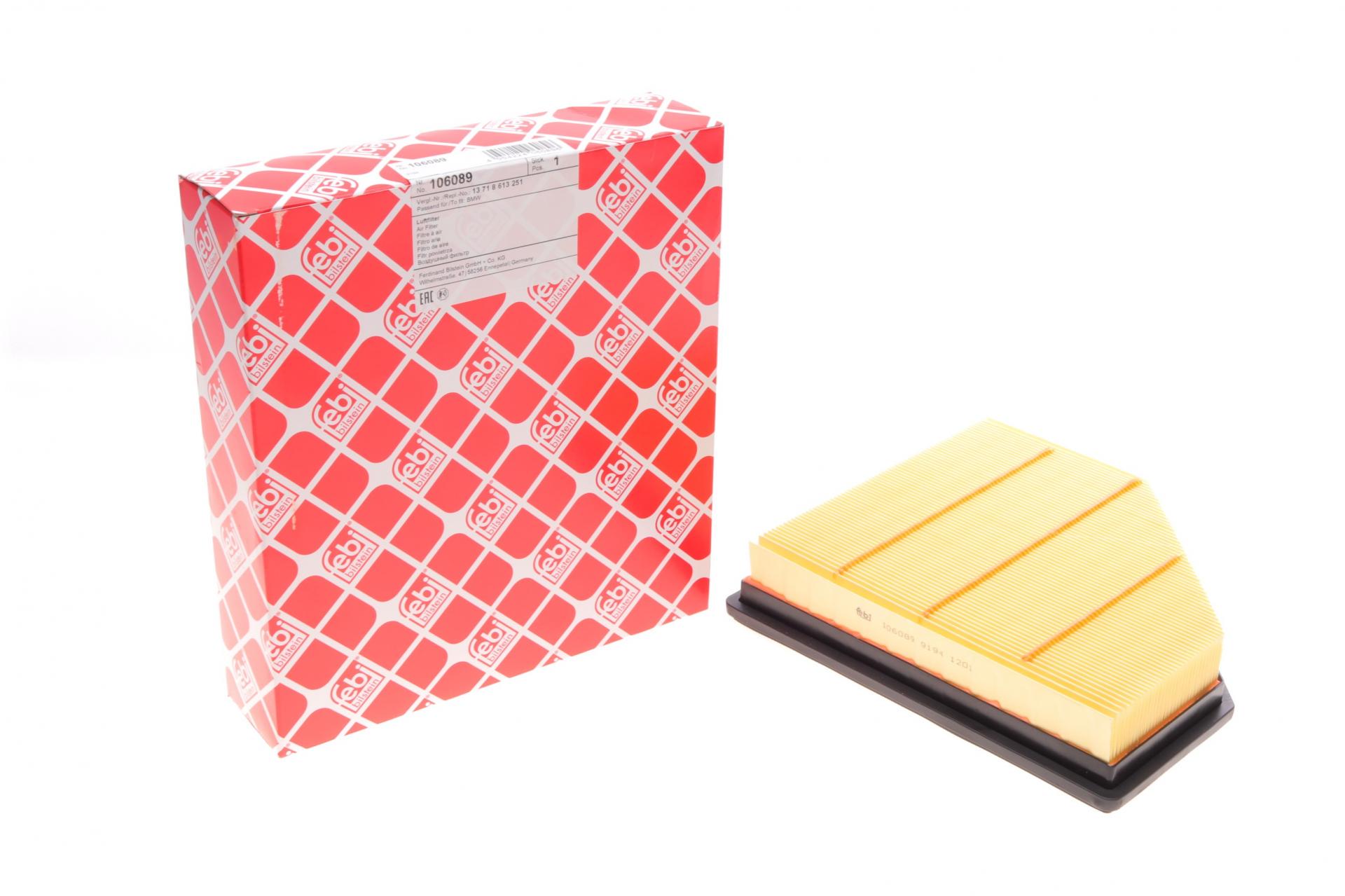 Фильтр воздушный FEBI BILSTEIN для BMW 7 G11/G12/X7 G07 15- R N63/N74- (106089)