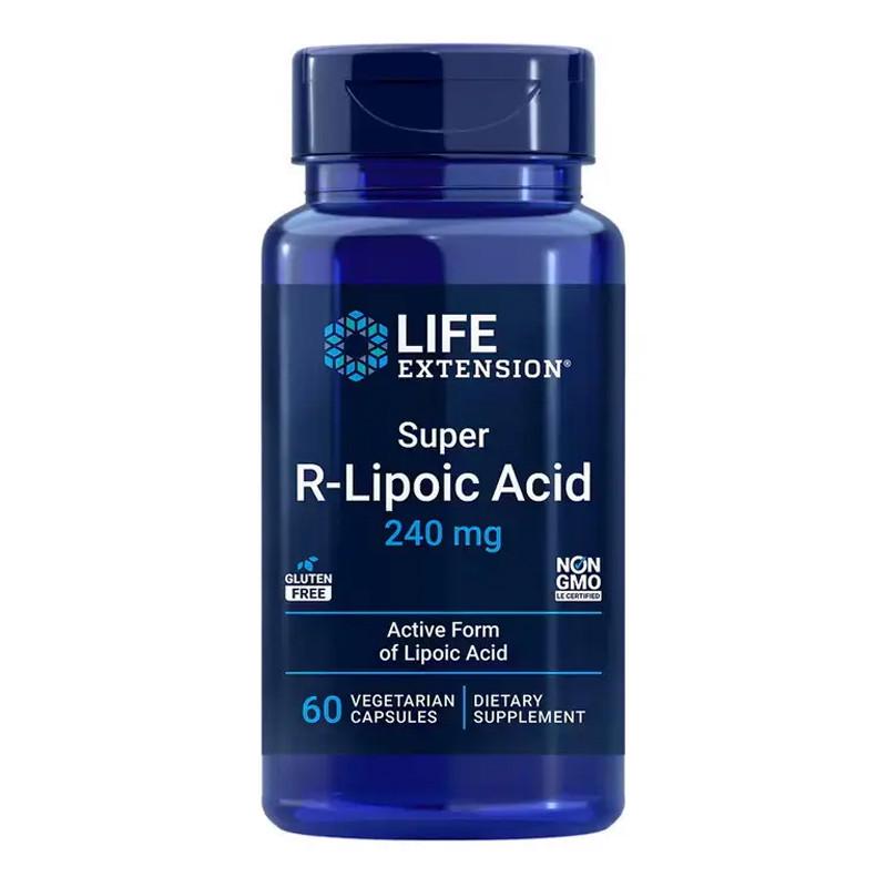 Липоевая кислота Life Extension Super R-Lipoic Acid 240 мг 60 вега-капс. (23148-01)