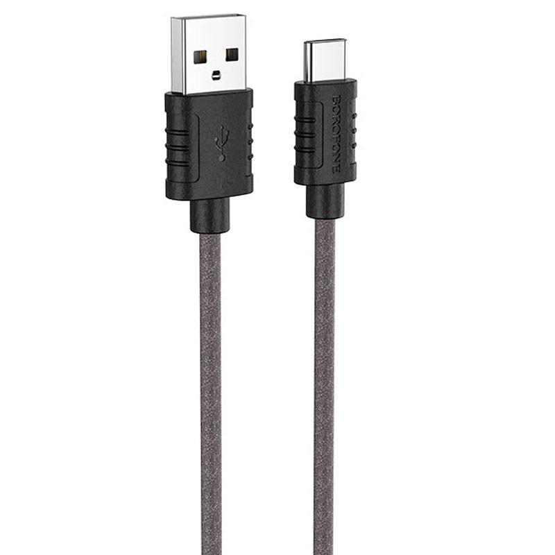 Дата-кабель Borofone BX52 Airy USB/Type-C 1 м Black (00000055376_1)