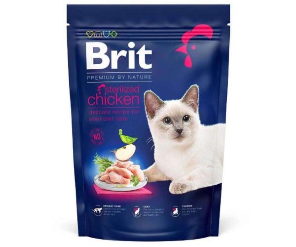Корм сухой для котят Brit Premium Kitten 800 г - фото 1 Корм сухой для котят Brit Premium Kitten 800 г - фото 1