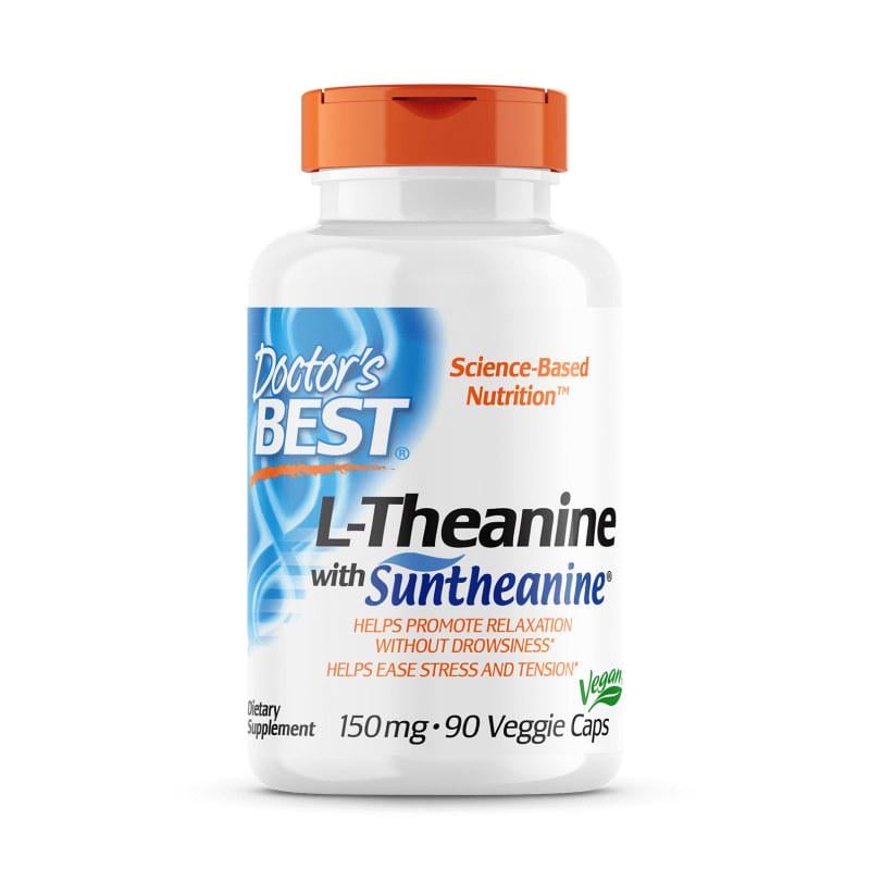 Аминокислота Doctor's Best L-Theanine 150 мг 90 вегакапс. (7049)