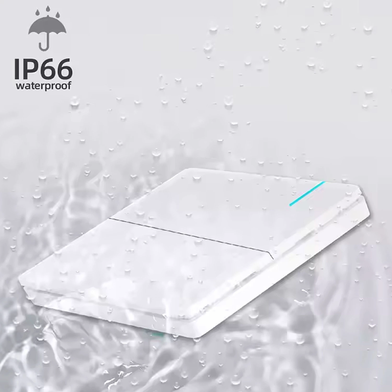 Комплект беспроводной выключатель с 2-канальной клавишей NA2 все ВКЛ/все ВЫКЛ и приемный блок 220V 1000W для 2 источников света (SW-R01) - фото 6 Комплект беспроводной выключатель с 2-канальной клавишей NA2 все ВКЛ/все ВЫКЛ и приемный блок 220V 1000W для 2 источников света (SW-R01) - фото 6